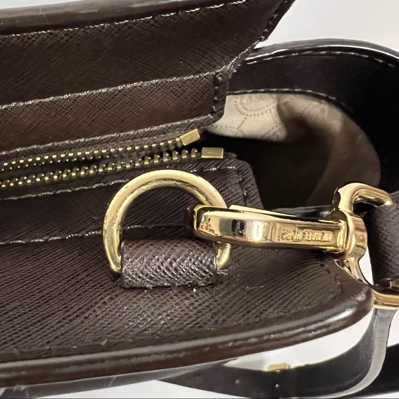 Michael Kors Selma Large Satchel Zip Top in Brown - Picture 14 of 16